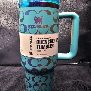 Stanley Teal Quencher H2.0 Tumbler with Handle